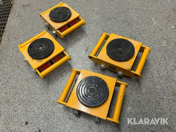 Maskinskridsko Vevor 8 ton 4 st