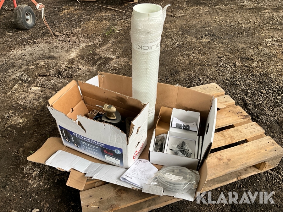 Bogpropeller BTQ 125 single propeller 12v