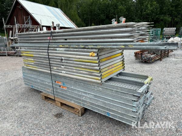 Ramställning Aluminium Monzon/Altrad ca 60 m2