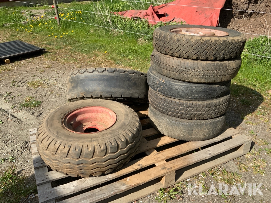 Diverse hjul 7st Volvo PV/Amazon