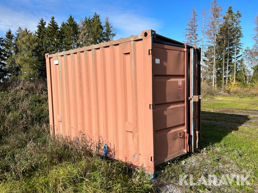 Container med 5,5m3 tank GMM, Enköping, Klaravik auktioner