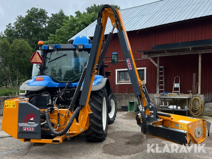 Släntklippare Ferri Txv 60 med TN 120 klippbord