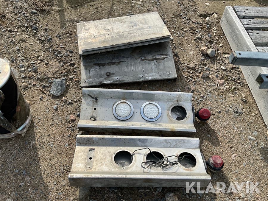 Rostfri Ljushållare lastbil / släp