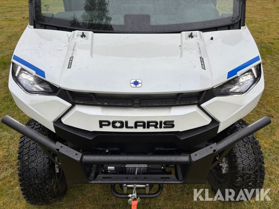 UTV Polaris Ranger XP Kinetic 29.8kW litium Ion med 2 uppsättningar däck