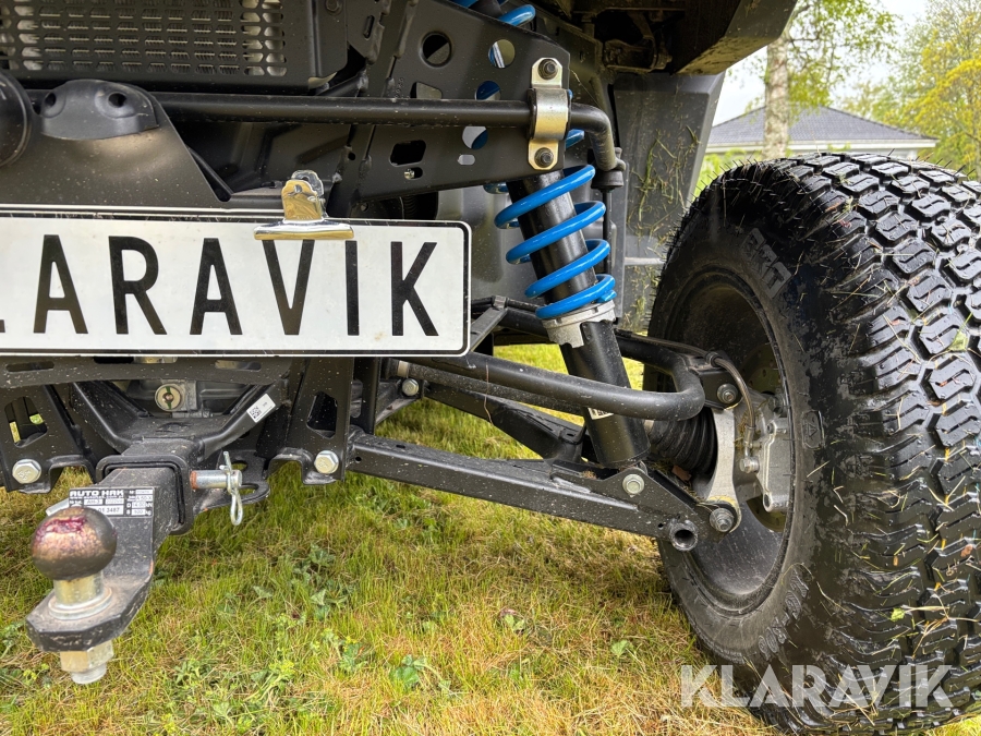 UTV Polaris Ranger XP Kinetic 29.8kW litium Ion med 2 uppsättningar däck