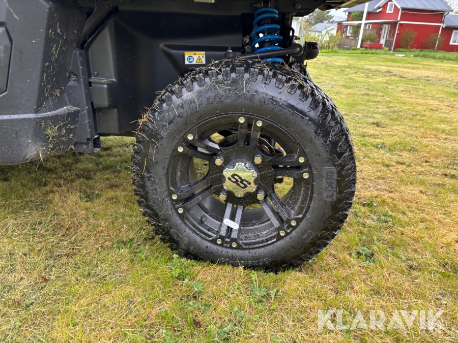 UTV Polaris Ranger XP Kinetic 29.8kW litium Ion med 2 uppsättningar däck