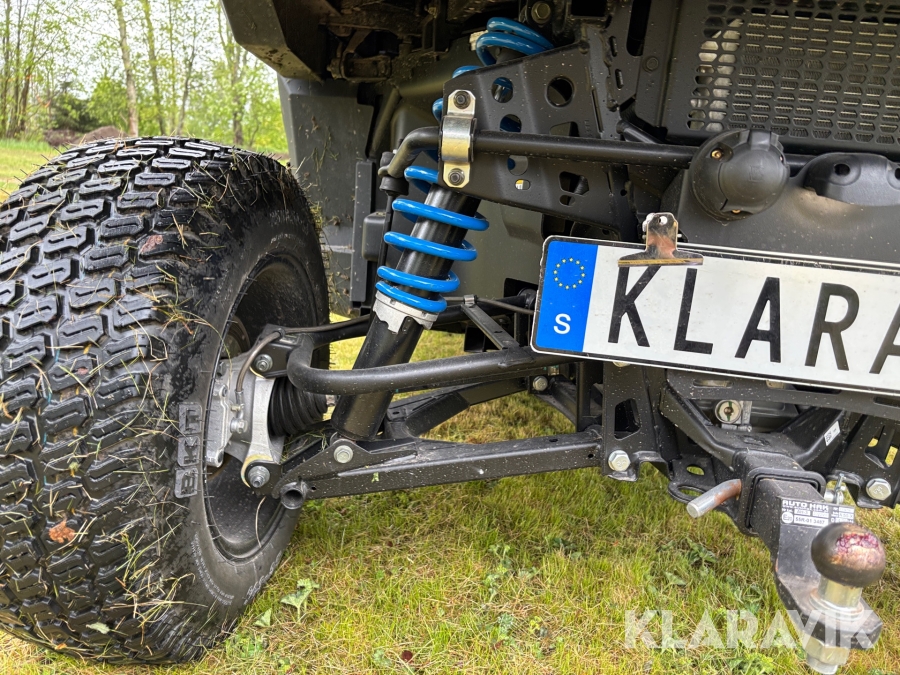 UTV Polaris Ranger XP Kinetic 29.8kW litium Ion med 2 uppsättningar däck