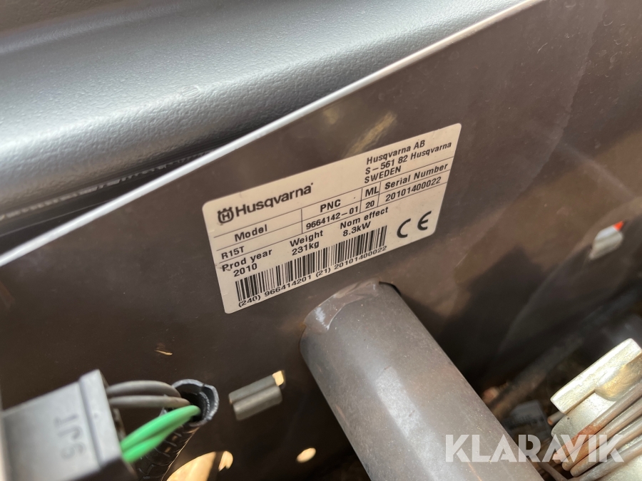 Gräsklippare Husqvarna R15T