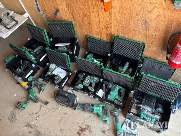 Diverse handverktyg Hikoki 18 st