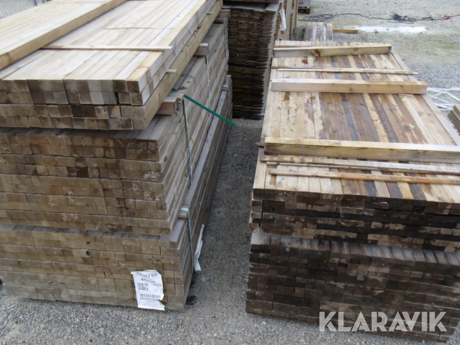 Klädselreglar Bitus 45x45, 28x45 & diverse sågat