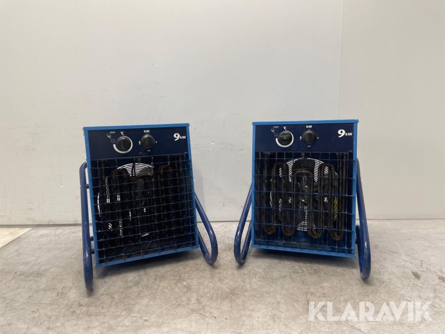 Varmluftsfläktar El-Björn VF9B