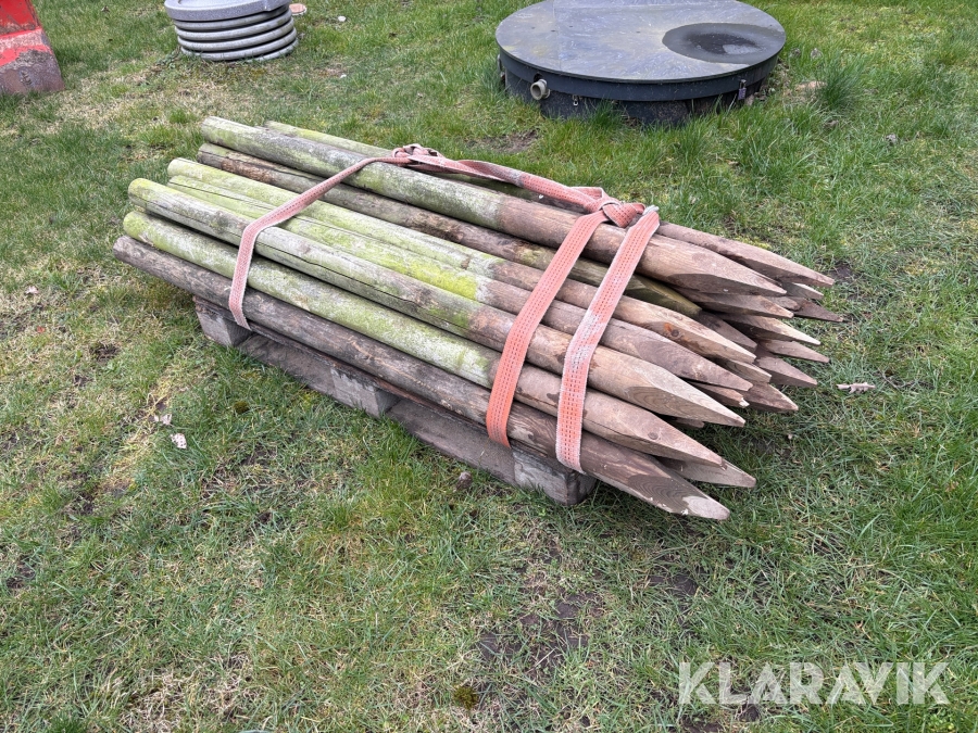 Stolpar tryckimpregnerat 25 st