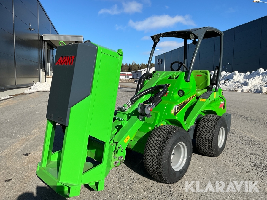 Kompaktlastare Avant e6 batteridriven