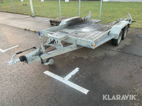 Personbilssläp Brian James Cargo Digger Plant 2 2-axl