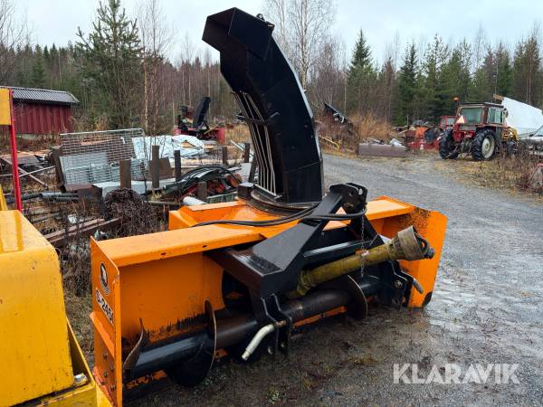 Snöslunga Maskinfabriken hydromann A/S S2450 med 3-punkt fäste