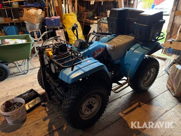 ATV Yamaha YFM350FW med plog