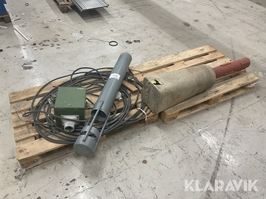 Belysning med fundament