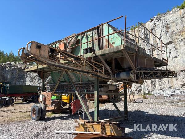 Sikt för grus Ibag Siktyta 12 m2