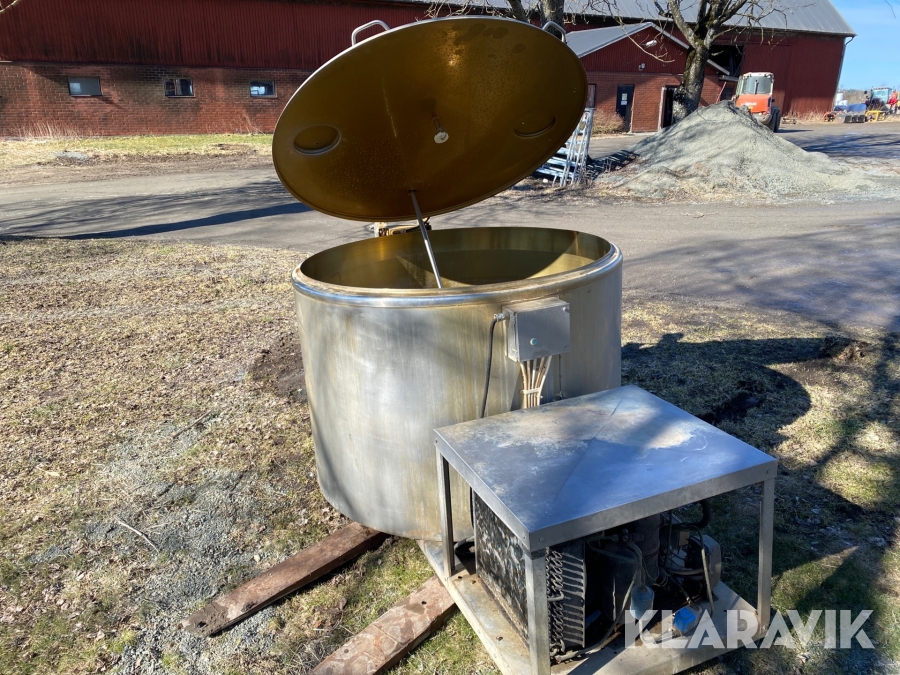 Mjölktank Vedholms 1250L