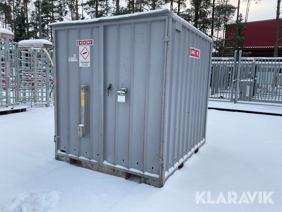 Gascontainer 8-10 fot Mavab oisolerad