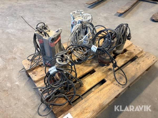 Dränkbara pumpar 5st