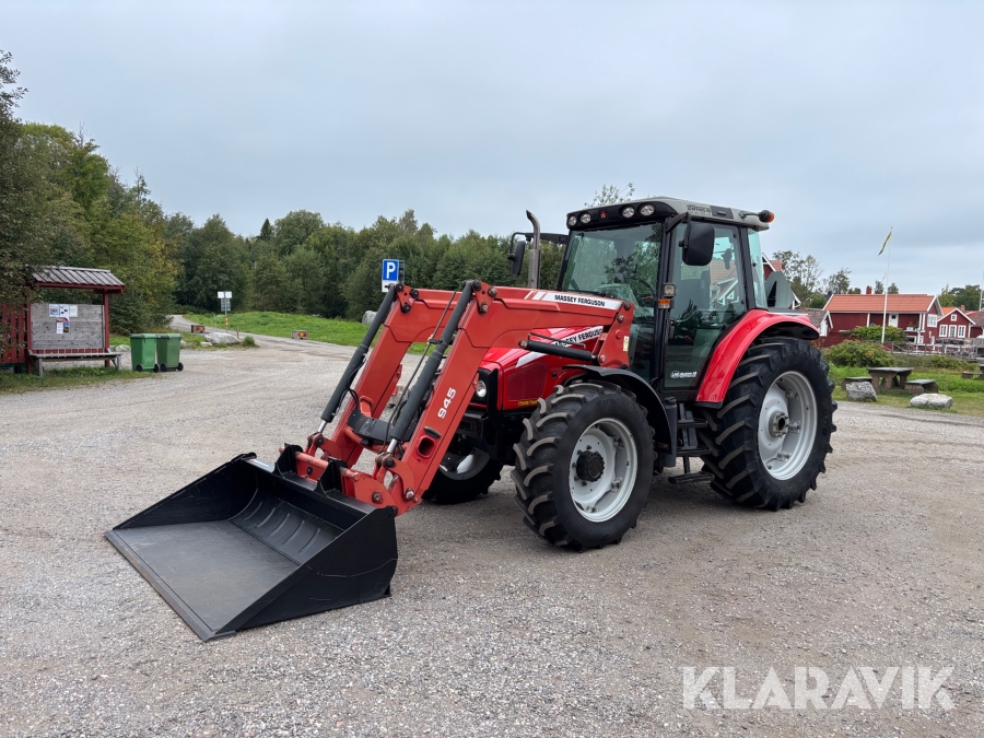 Traktor Massey Ferguson 5455 med lastare