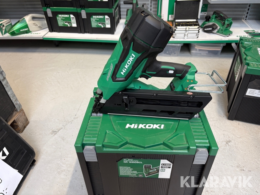 Spikpistol Hikoki NR 1890DBCL med låda 1st