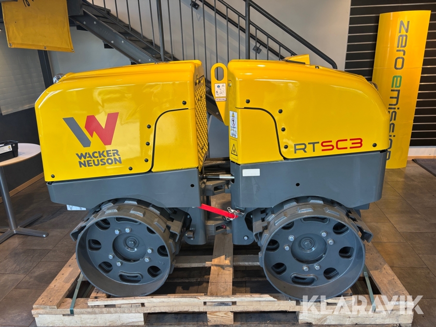 Lerpackare/Universalvält Wacker Neuson RTSC3