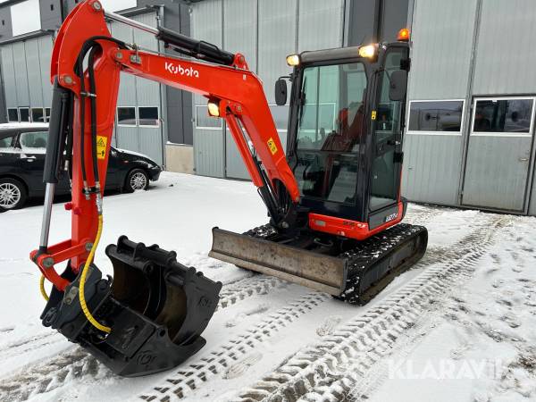 Grävmaskin Kubota U27-4