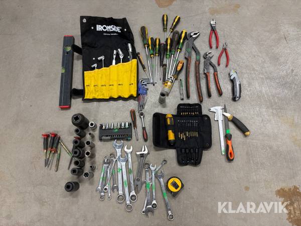 Blandade handverktyg Ironside