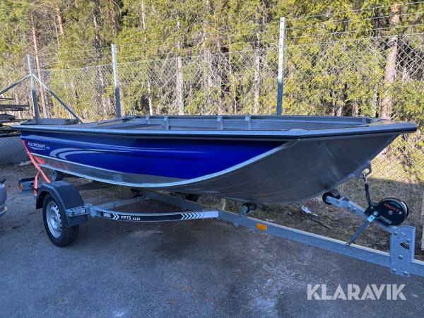 Aluminiumbåt Alloycraft J410 med pulpet