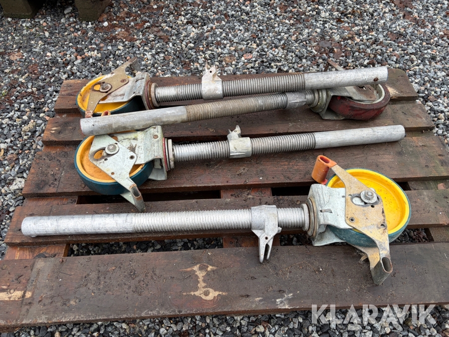 Hjul till rullställning 4 st