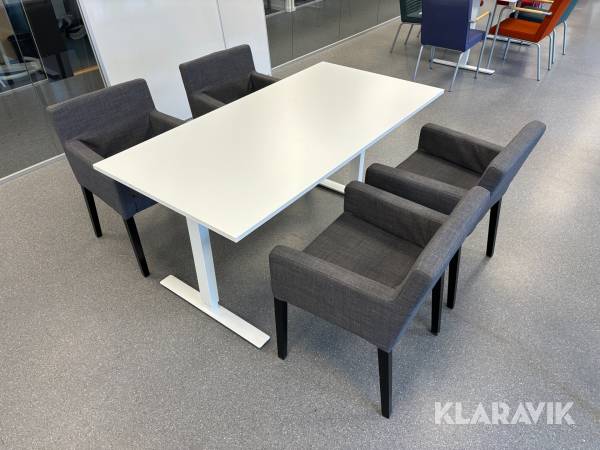 Bord med stolar Ikea Trotten/Nils 1+4st