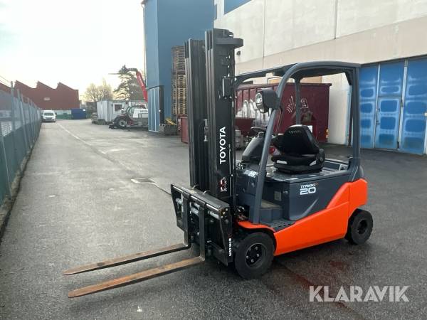 Motviktstruck Toyota 8FBM20T