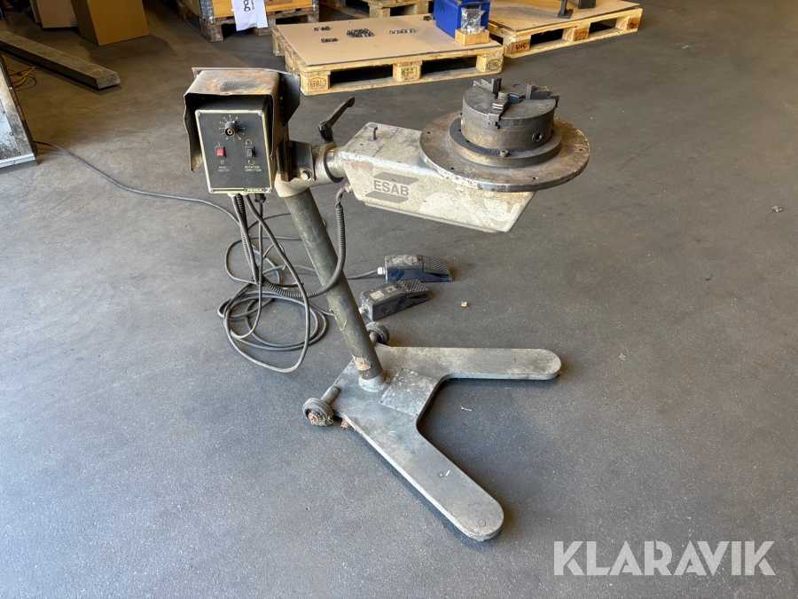Manuellt rundsvetsbord ESAB 75SK