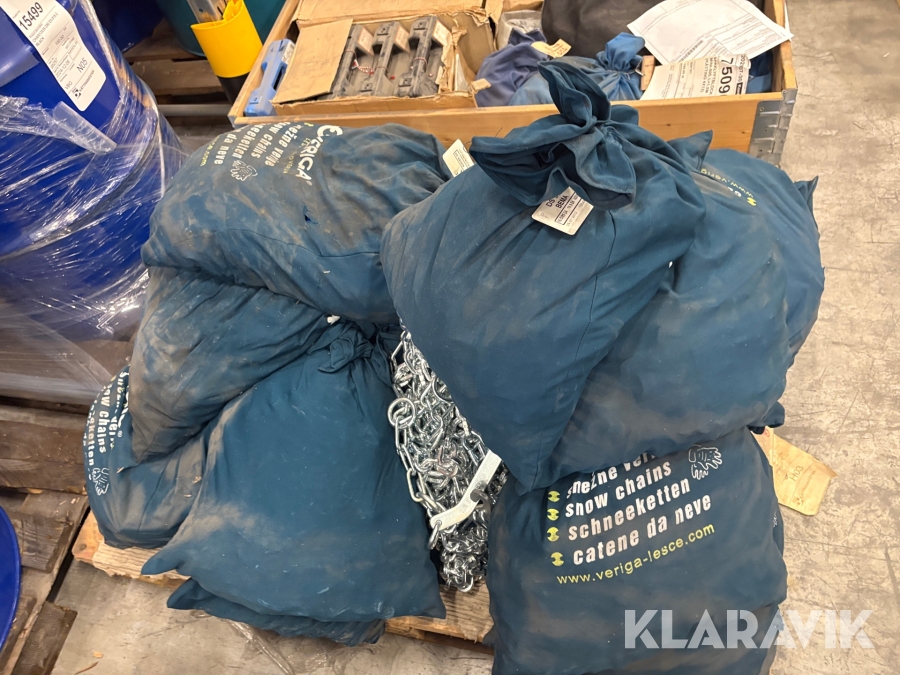 Kedjor till traktor 9 par Veriga DS 560 420 / 70 - 30