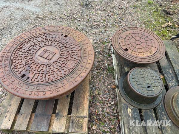 Brunnslock / betäckning Furnes / Ulefos D400 / EN 124 3st