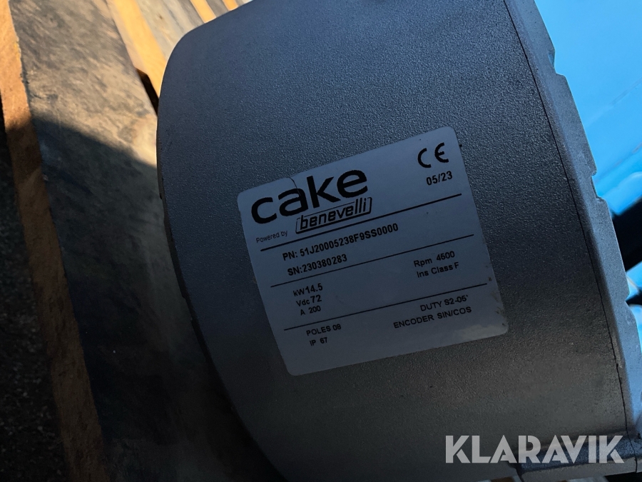 Motorer 5st BENEVELLI 14,5kW