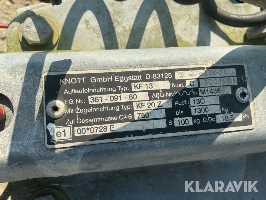 Personbilssläp Fogelsta