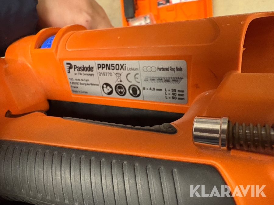 Ankarspikpistol Paslode PPN50 XI