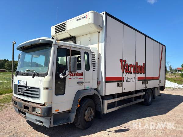 Lastbil med kyla och bakgavellyft Volvo FL 280