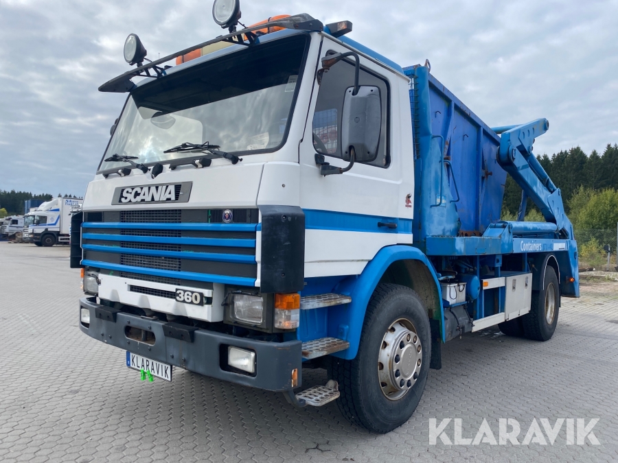Containerlastbil Scania 360