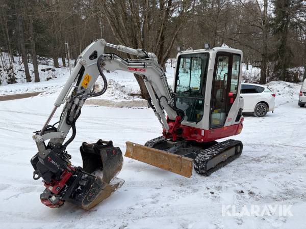 Grävmaskin Takeuchi TB225