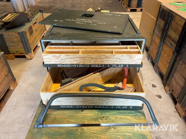Fältarbetsmaterial Försvarsmakten 1st