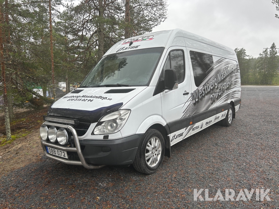 Skåpbil Mercedes-Benz Sprinter 316 CDI Maxi  6 sitsig