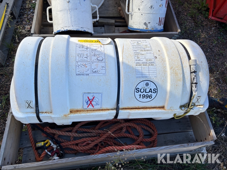 Livflotte Survitec SAS ZMEC 6 personer