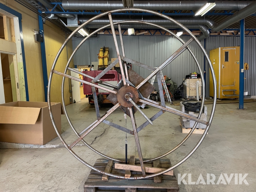 Slangvinda för grävmaskin