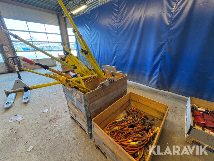 Jordkablar samt Manöverstänger