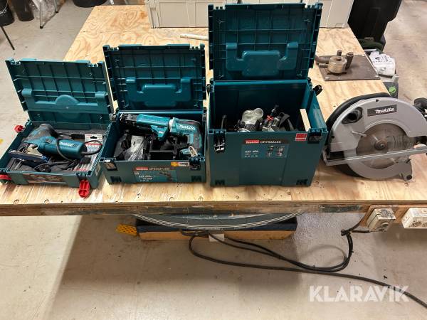 Parti med verktyg Makita 5103R / DRT50ZJX5 / DFS452TJX2 / 4351FCT