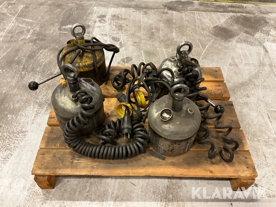 Lyftmagneter 4 st 500 kg/st